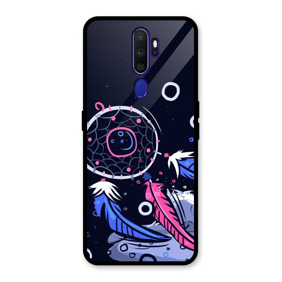 Dream Catcher Minimal Glass Back Case for Oppo A9 (2020)