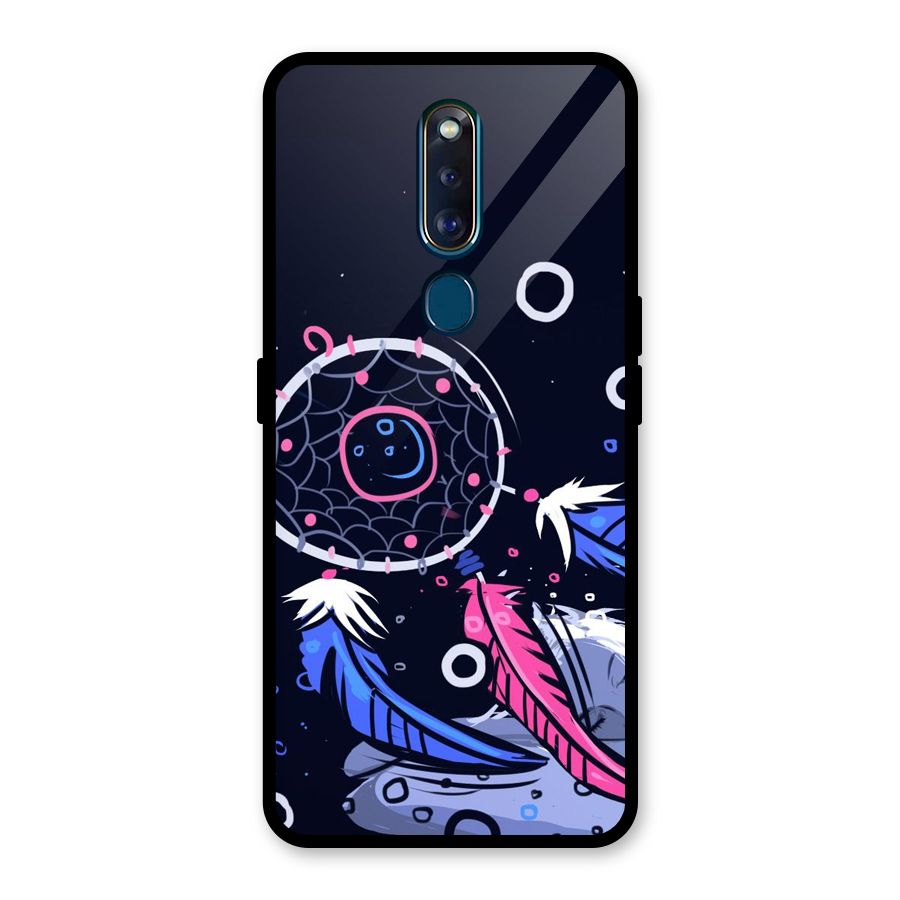 Dream Catcher Minimal Glass Back Case for Oppo F11 Pro