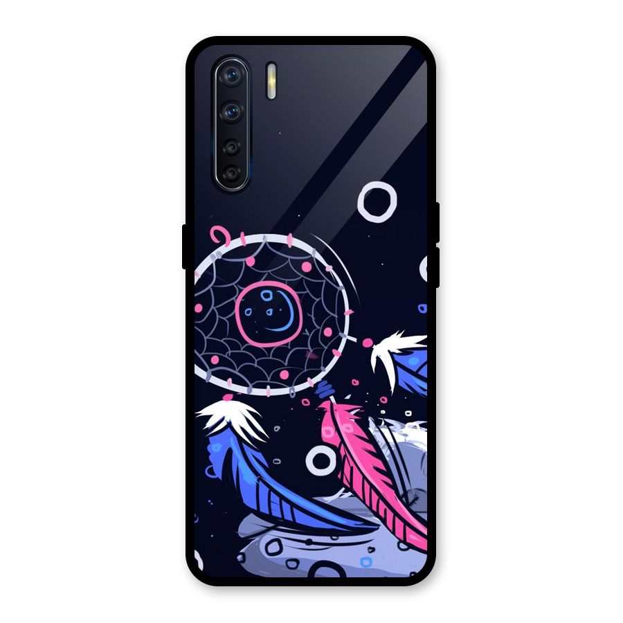 Dream Catcher Minimal Glass Back Case for Oppo F15