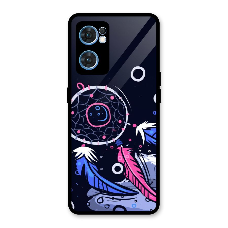 Dream Catcher Minimal Glass Back Case for Oppo Reno7 5G