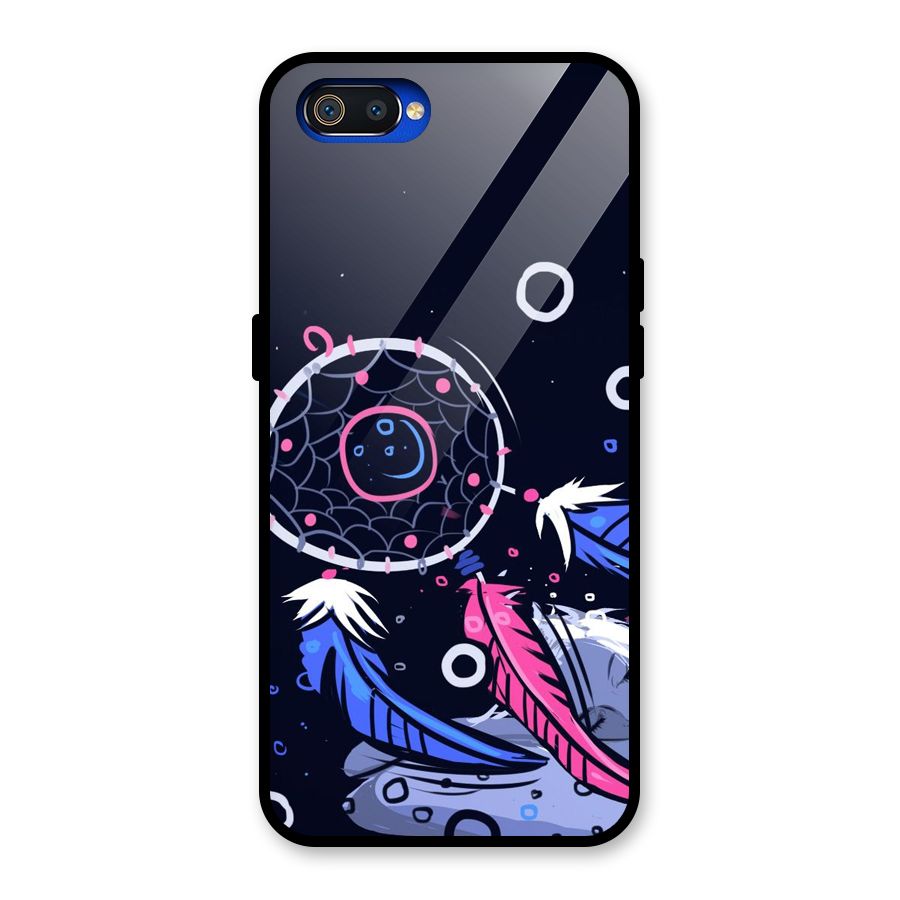 Dream Catcher Minimal Glass Back Case for Realme C2