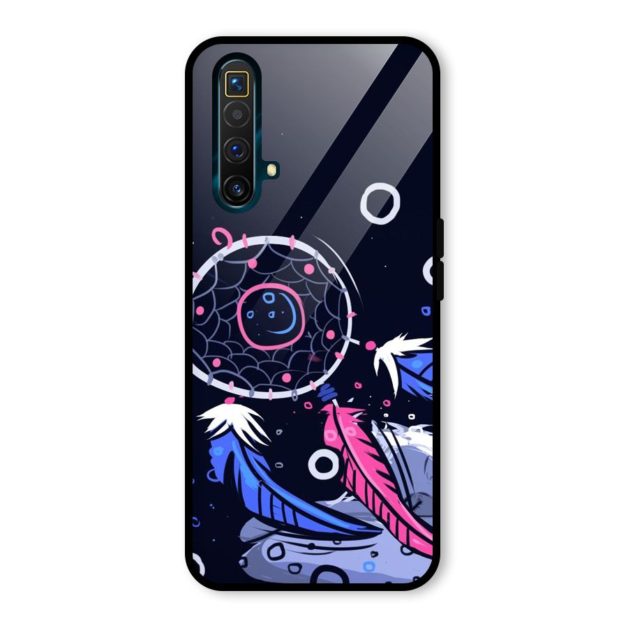 Dream Catcher Minimal Glass Back Case for Realme X3
