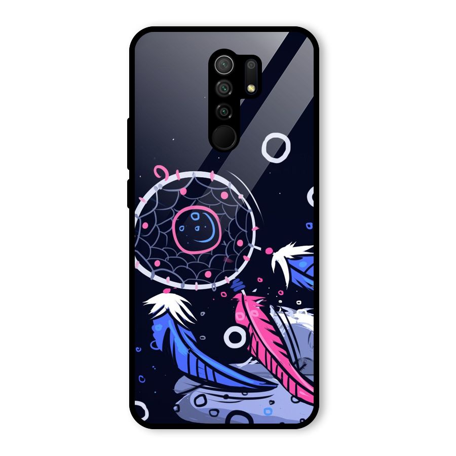 Dream Catcher Minimal Glass Back Case for Redmi 9 Prime