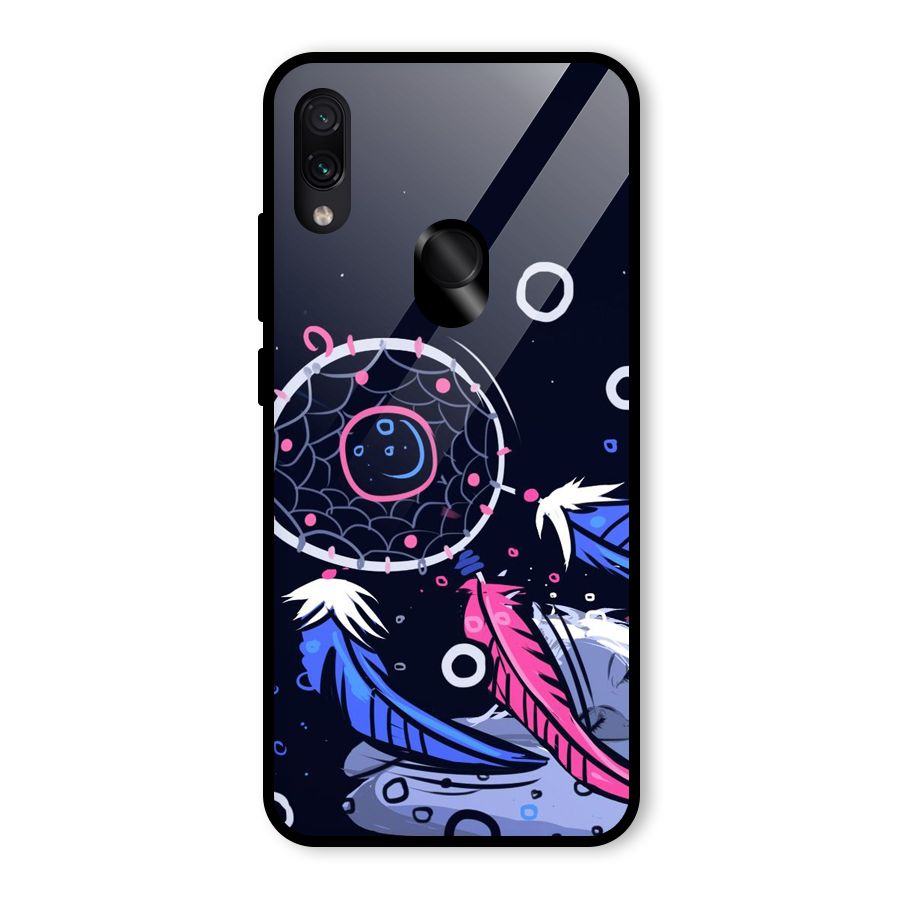 Dream Catcher Minimal Glass Back Case for Redmi Note 7S