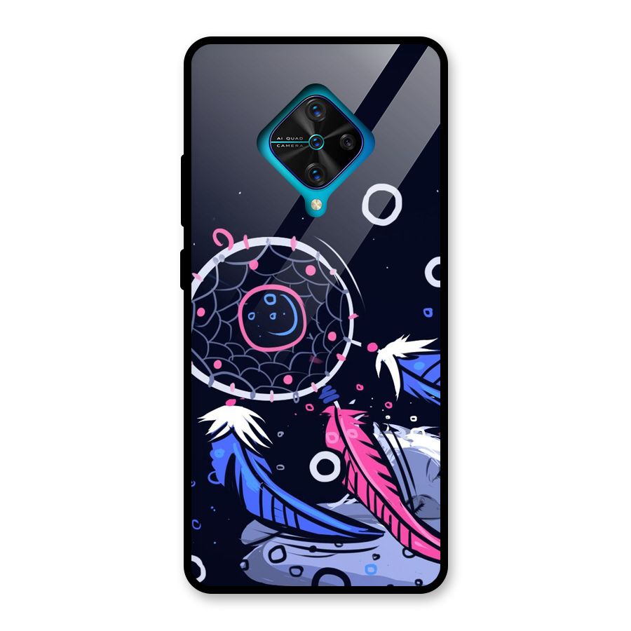 Dream Catcher Minimal Glass Back Case for Vivo S1 Pro