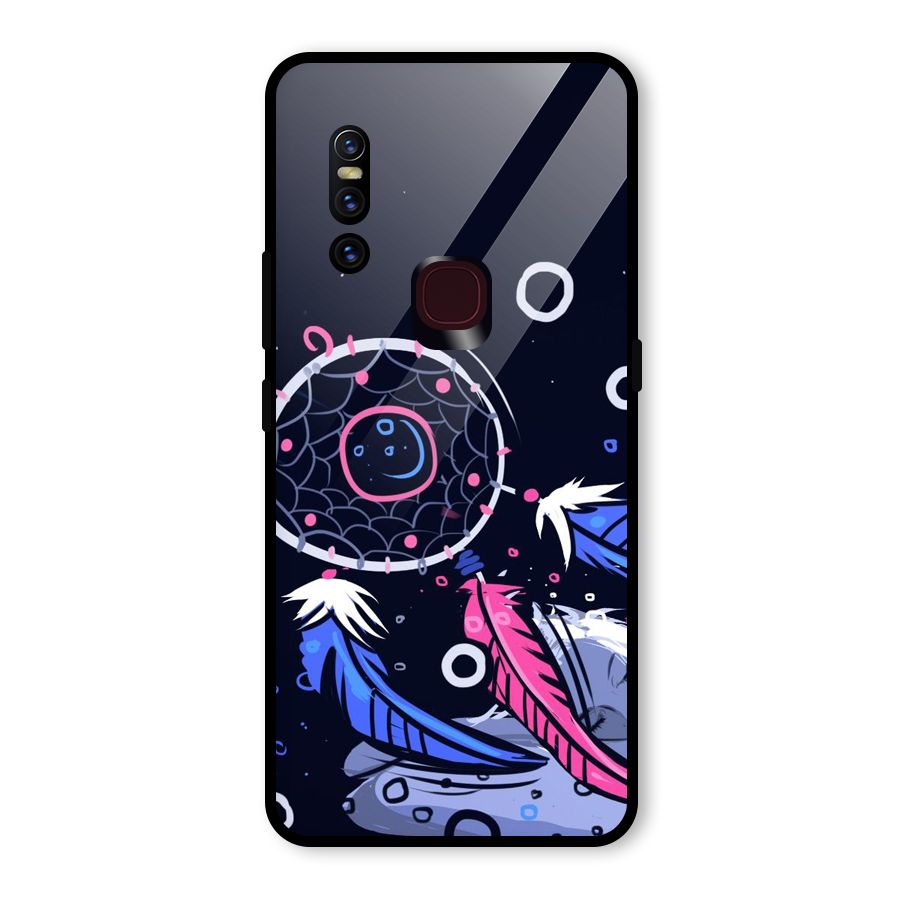 Dream Catcher Minimal Glass Back Case for Vivo V15