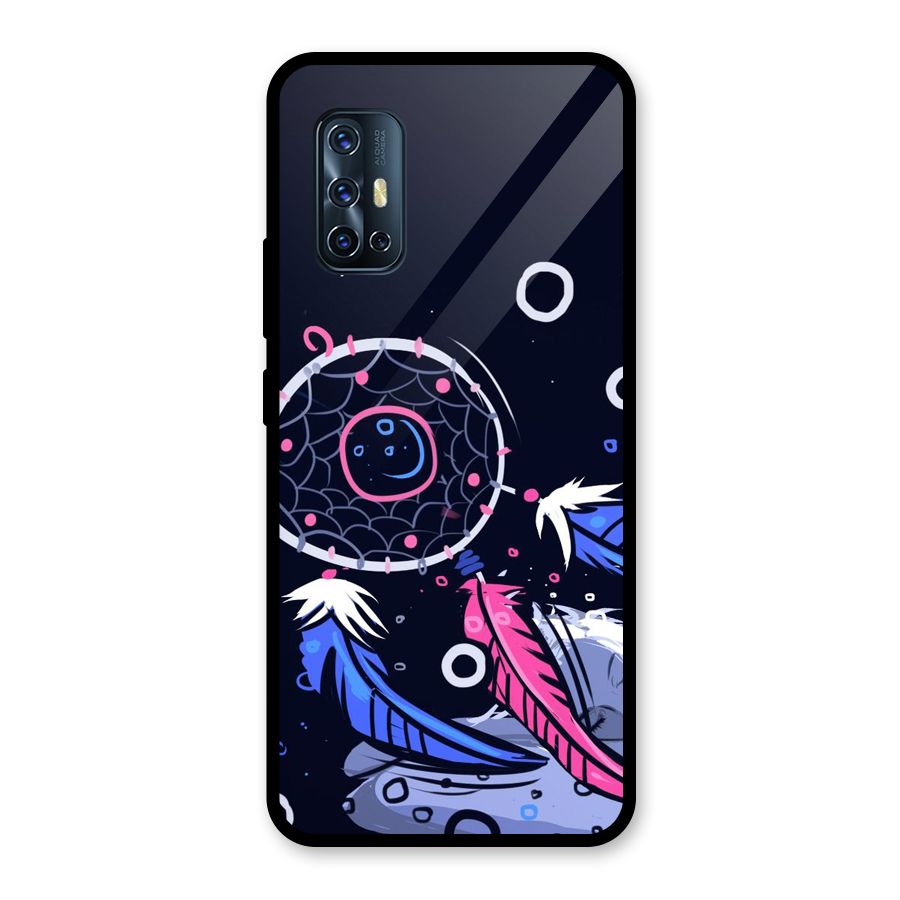 Dream Catcher Minimal Glass Back Case for Vivo V17