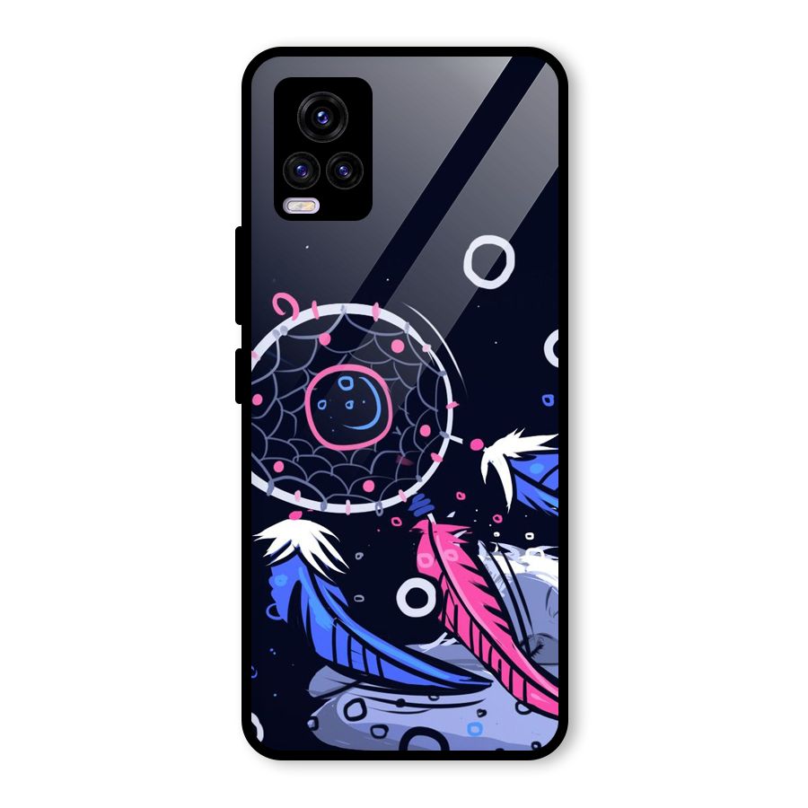 Dream Catcher Minimal Glass Back Case for Vivo V20