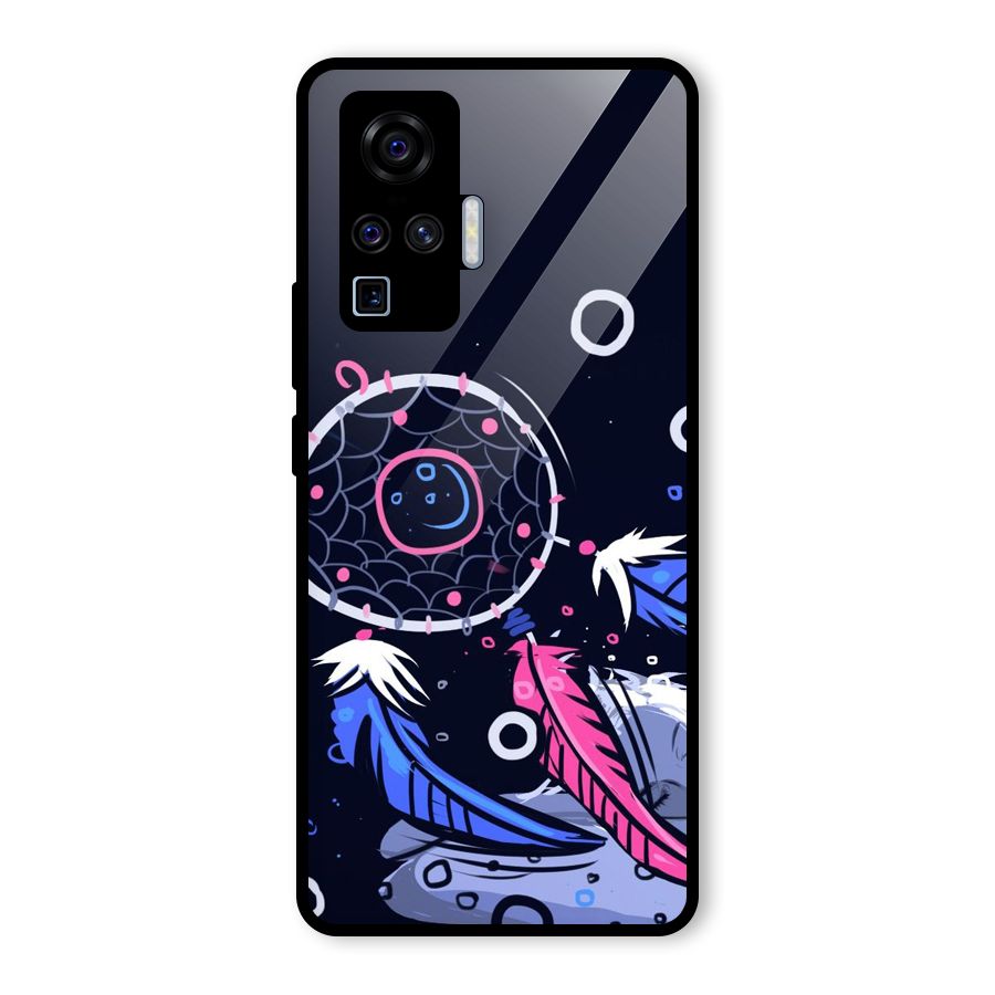 Dream Catcher Minimal Glass Back Case for Vivo X50 Pro