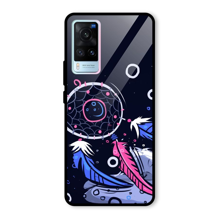 Dream Catcher Minimal Glass Back Case for Vivo X60