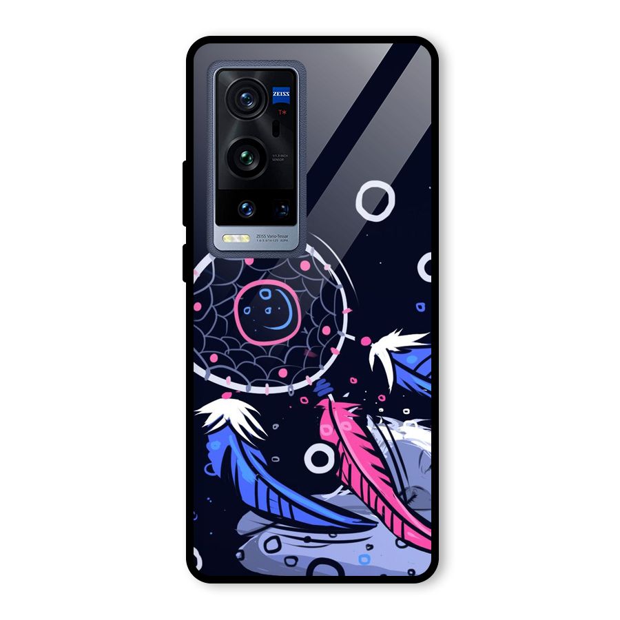 Dream Catcher Minimal Glass Back Case for Vivo X60 Pro Plus