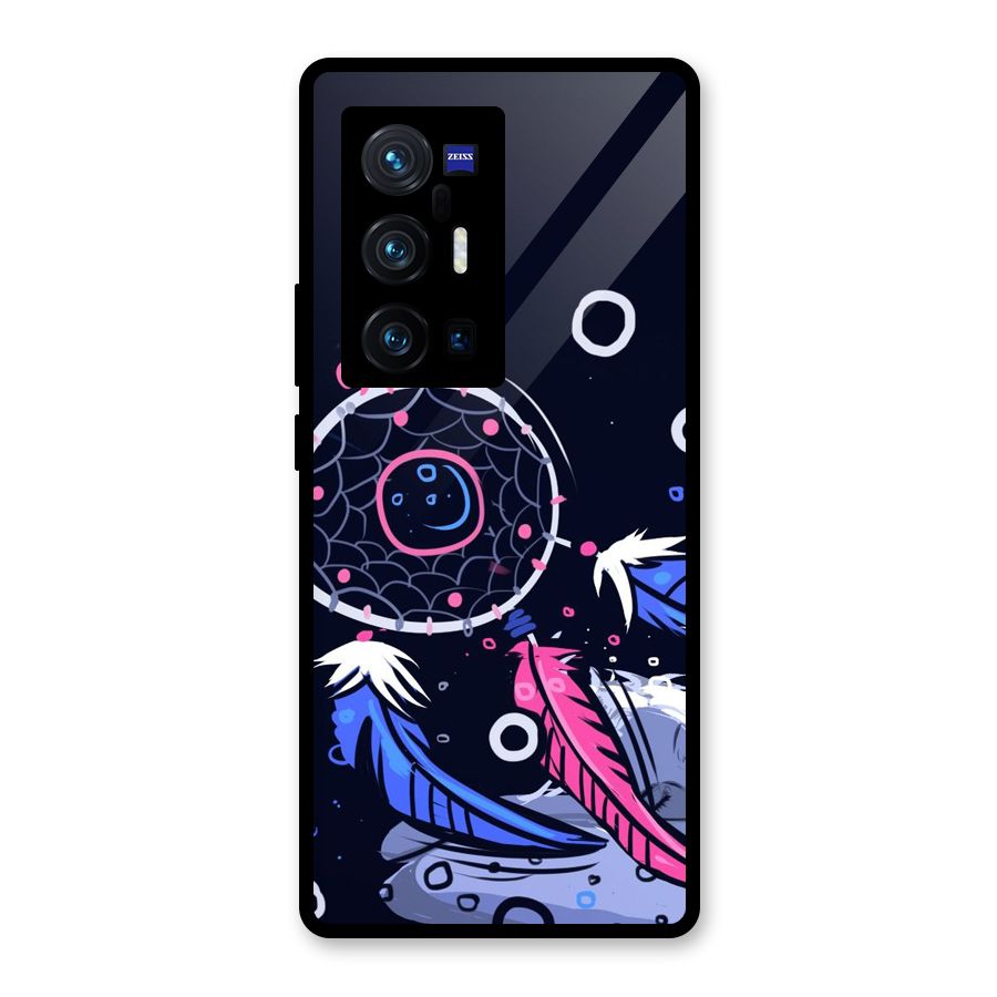 Dream Catcher Minimal Glass Back Case for Vivo X70 Pro Plus