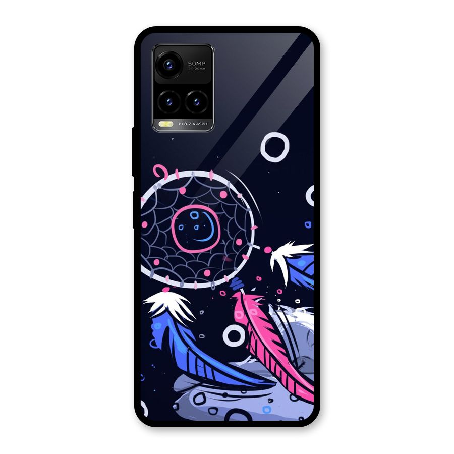 Dream Catcher Minimal Glass Back Case for Vivo Y21T