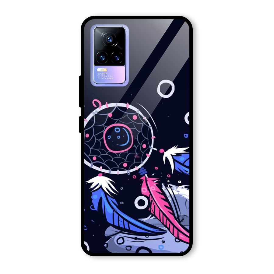 Dream Catcher Minimal Glass Back Case for Vivo Y73