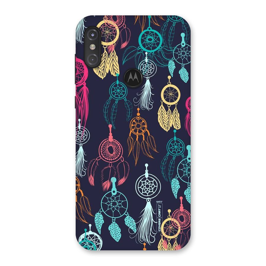 Dream Catcher Pattern Back Case for Motorola One Power