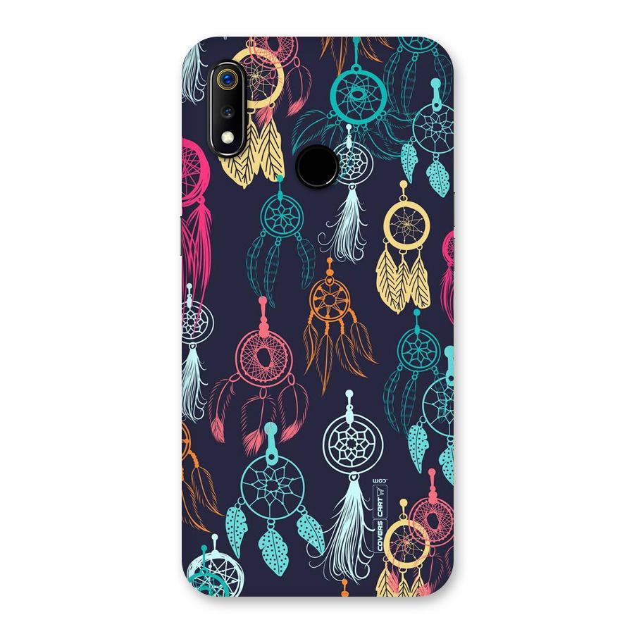 Dream Catcher Pattern Back Case for Realme 3