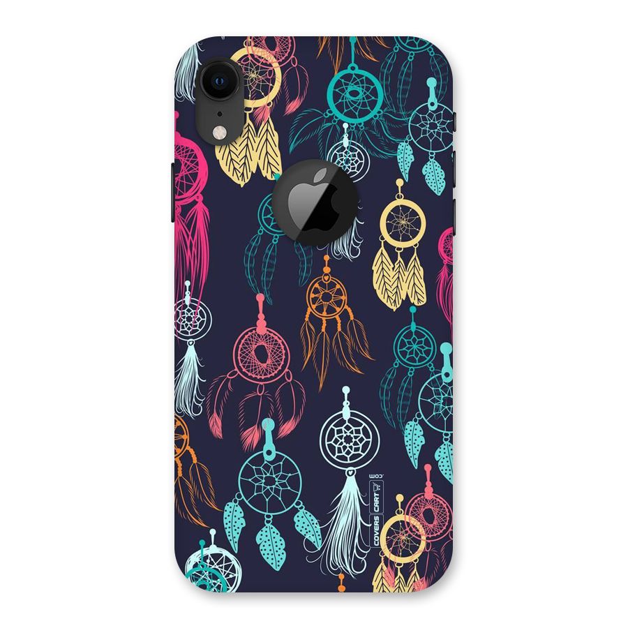 Dream Catcher Pattern Back Case for iPhone XR Logo Cut