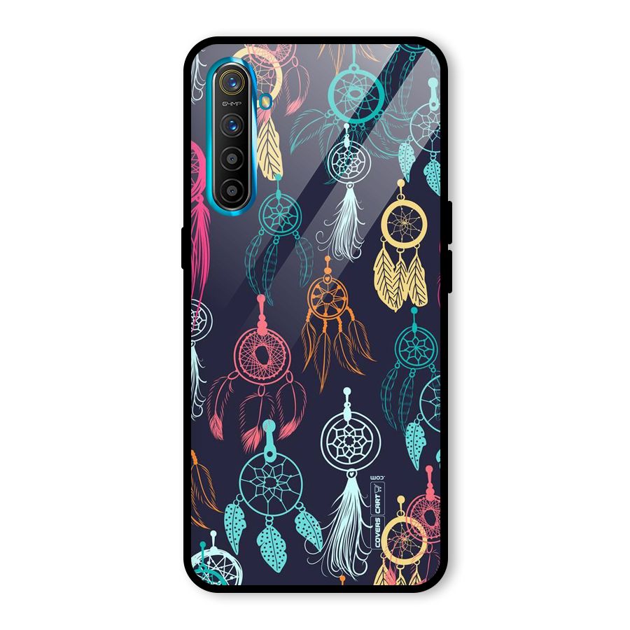 Dream Catcher Pattern Glass Back Case for Realme X2