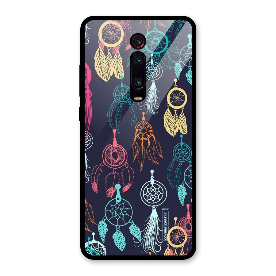 Dream Catcher Pattern Glass Back Case for Redmi K20 Pro