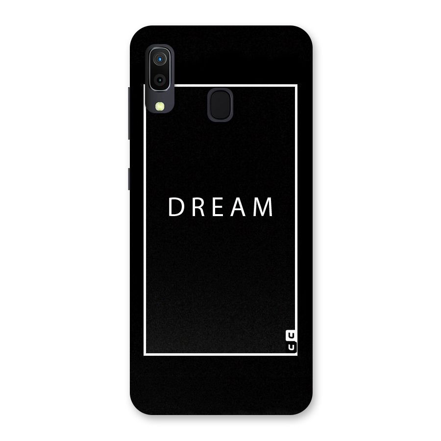 Dream Classic Back Case for Galaxy A30