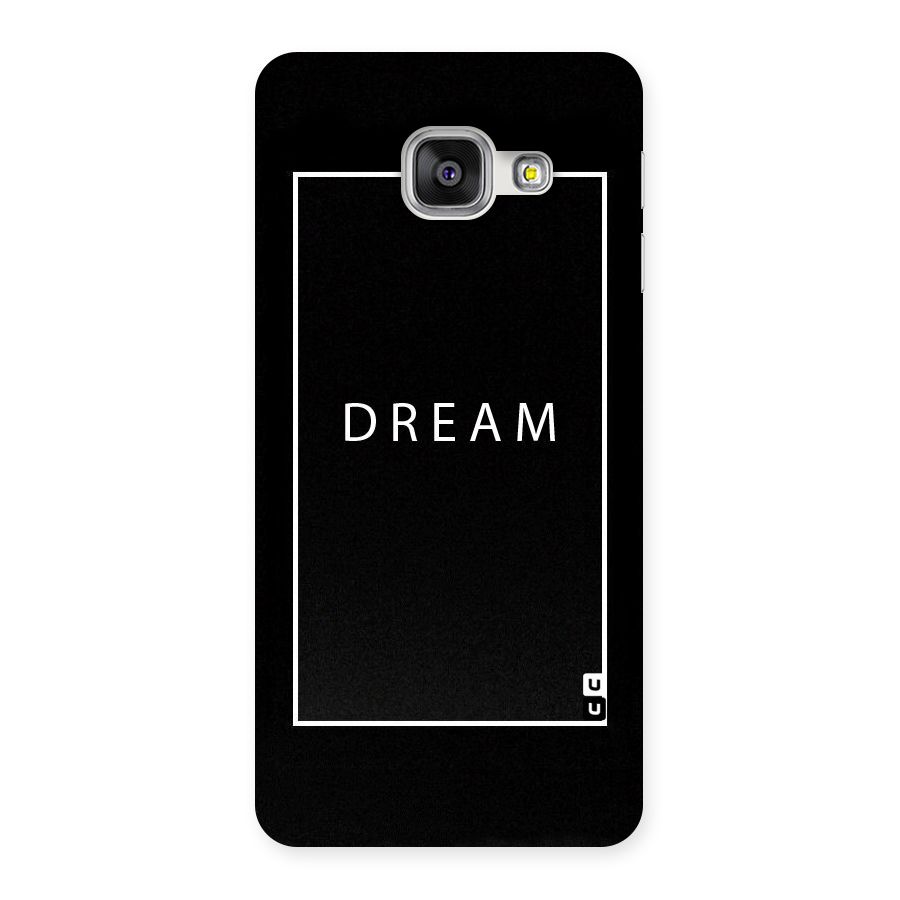 Dream Classic Back Case for Galaxy A3 2016