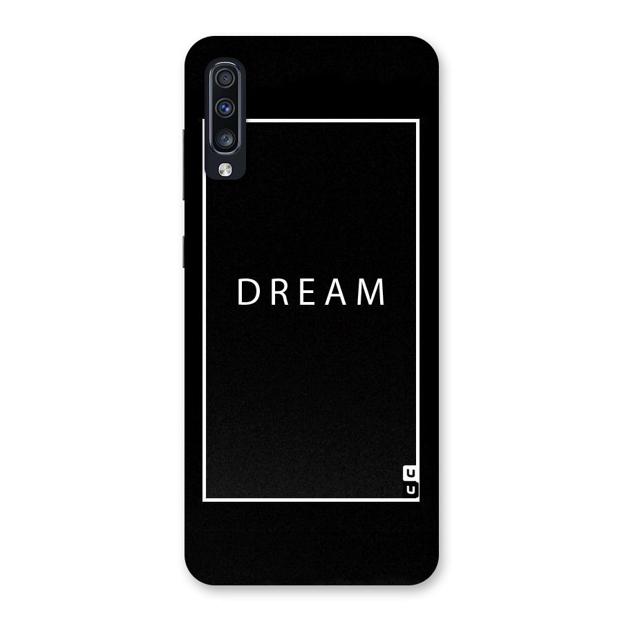 Dream Classic Back Case for Galaxy A70