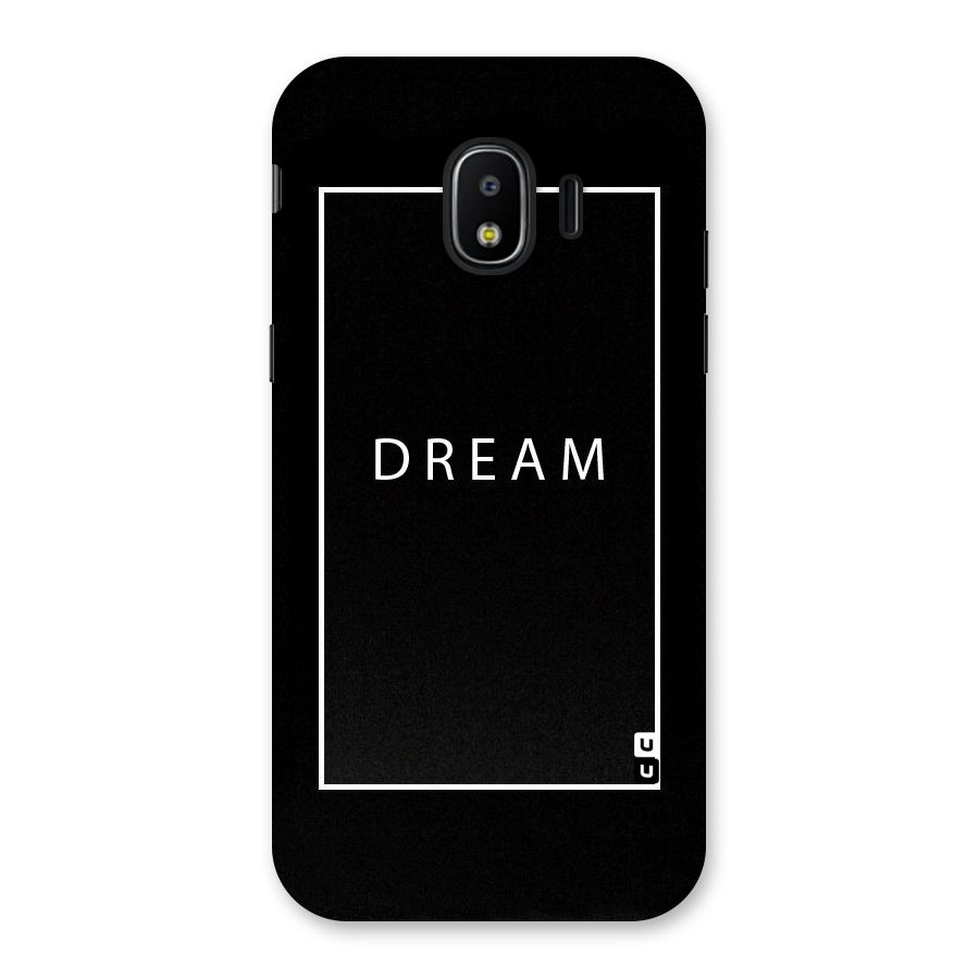 Dream Classic Back Case for Galaxy J2 Pro 2018