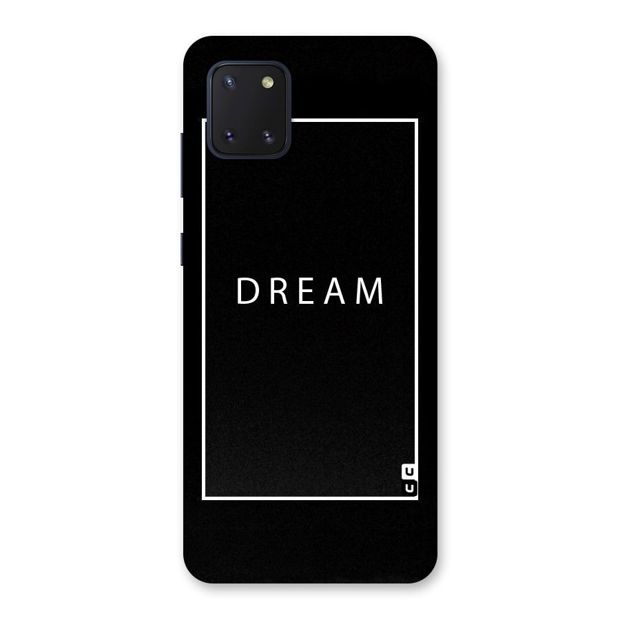 Dream Classic Back Case for Galaxy Note 10 Lite