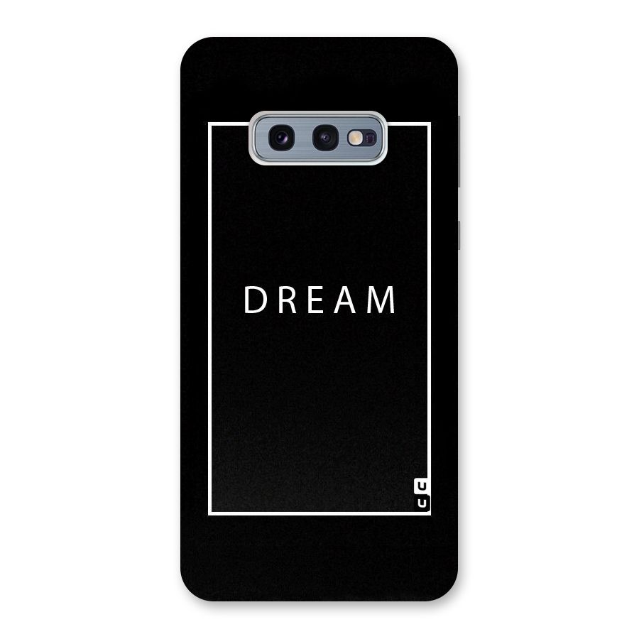 Dream Classic Back Case for Galaxy S10e