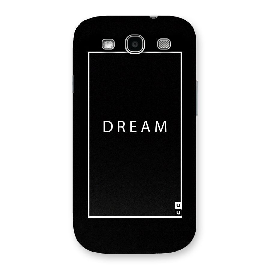 Dream Classic Back Case for Galaxy S3