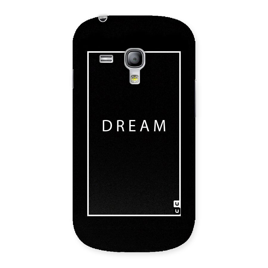 Dream Classic Back Case for Galaxy S3 Mini