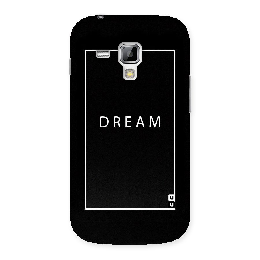 Dream Classic Back Case for Galaxy S Duos