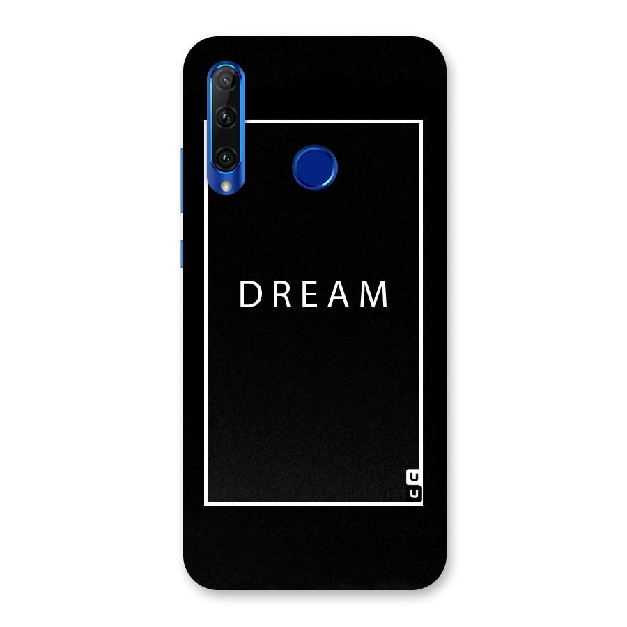 Dream Classic Back Case for Honor 20i