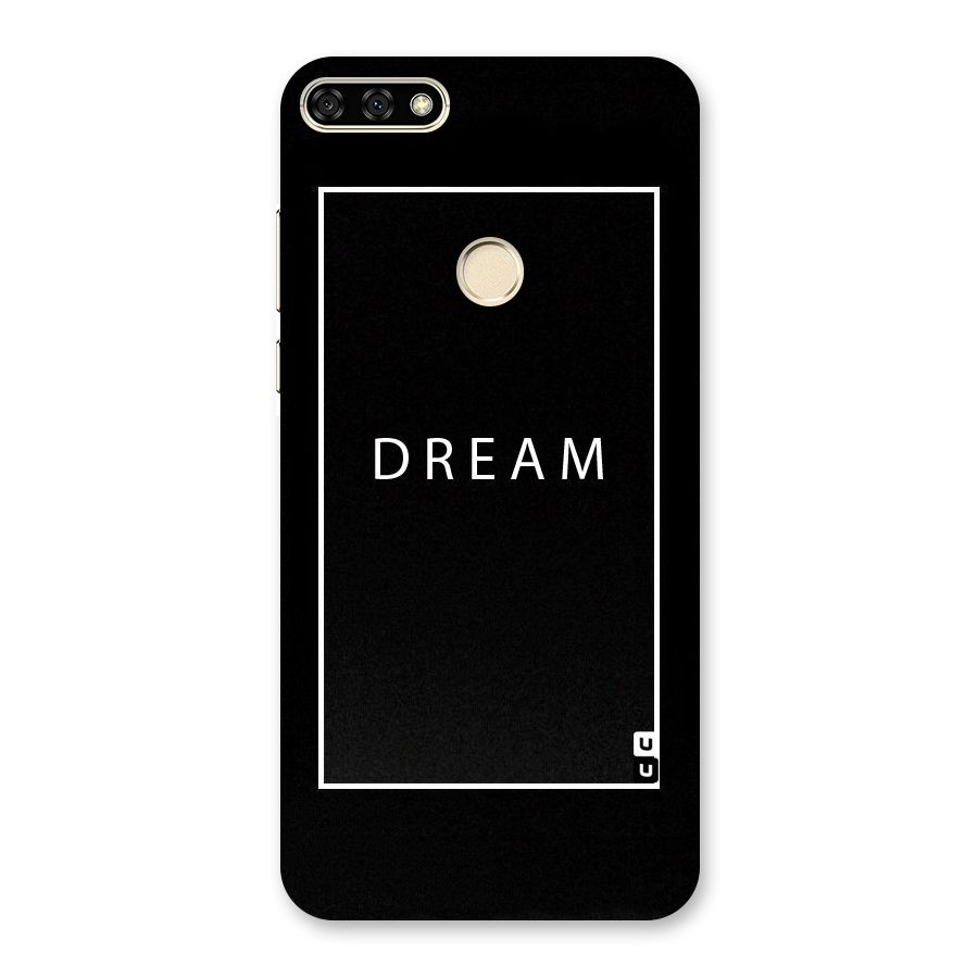 Dream Classic Back Case for Honor 7A
