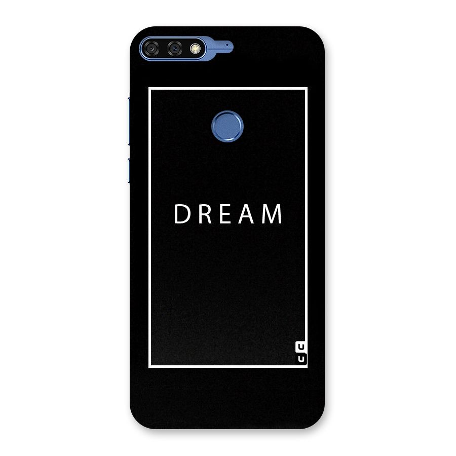 Dream Classic Back Case for Honor 7C
