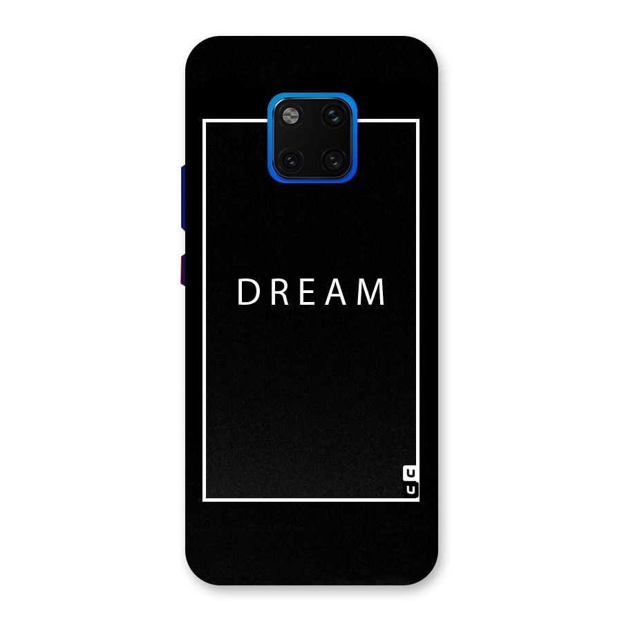 Dream Classic Back Case for Huawei Mate 20 Pro