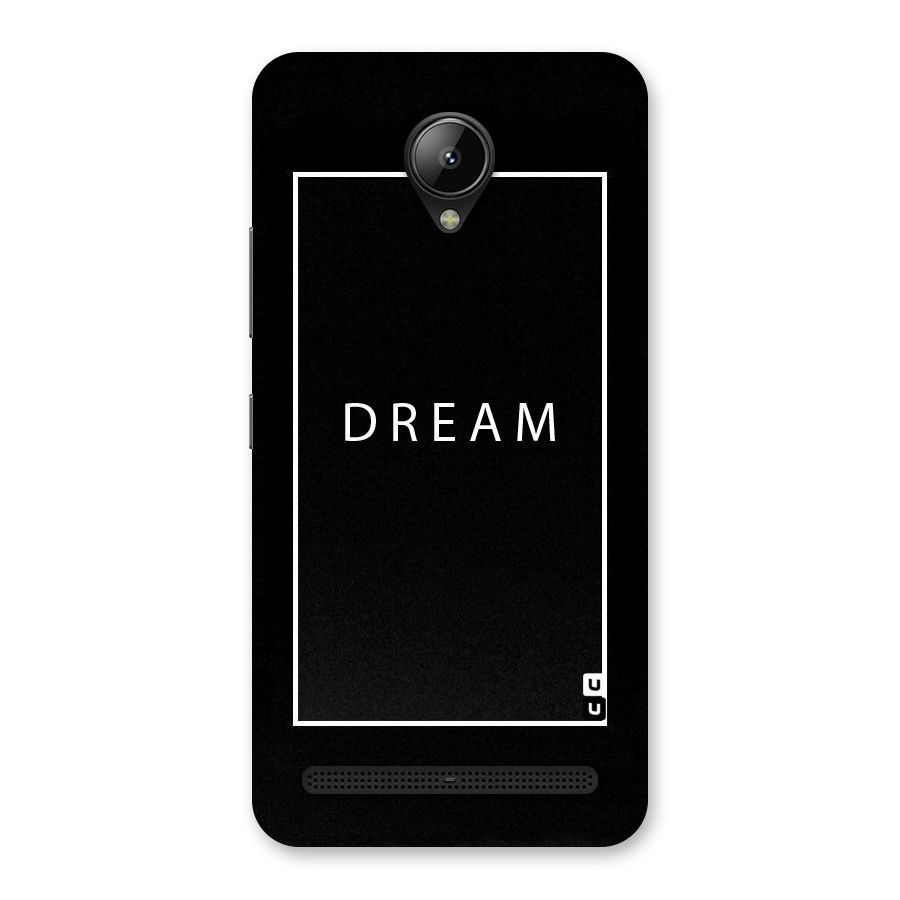Dream Classic Back Case for Lenovo C2