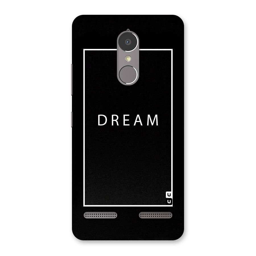 Dream Classic Back Case for Lenovo K6