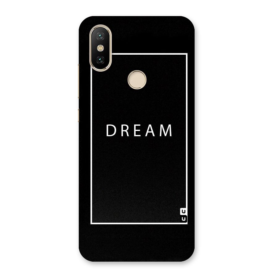 Dream Classic Back Case for Mi A2