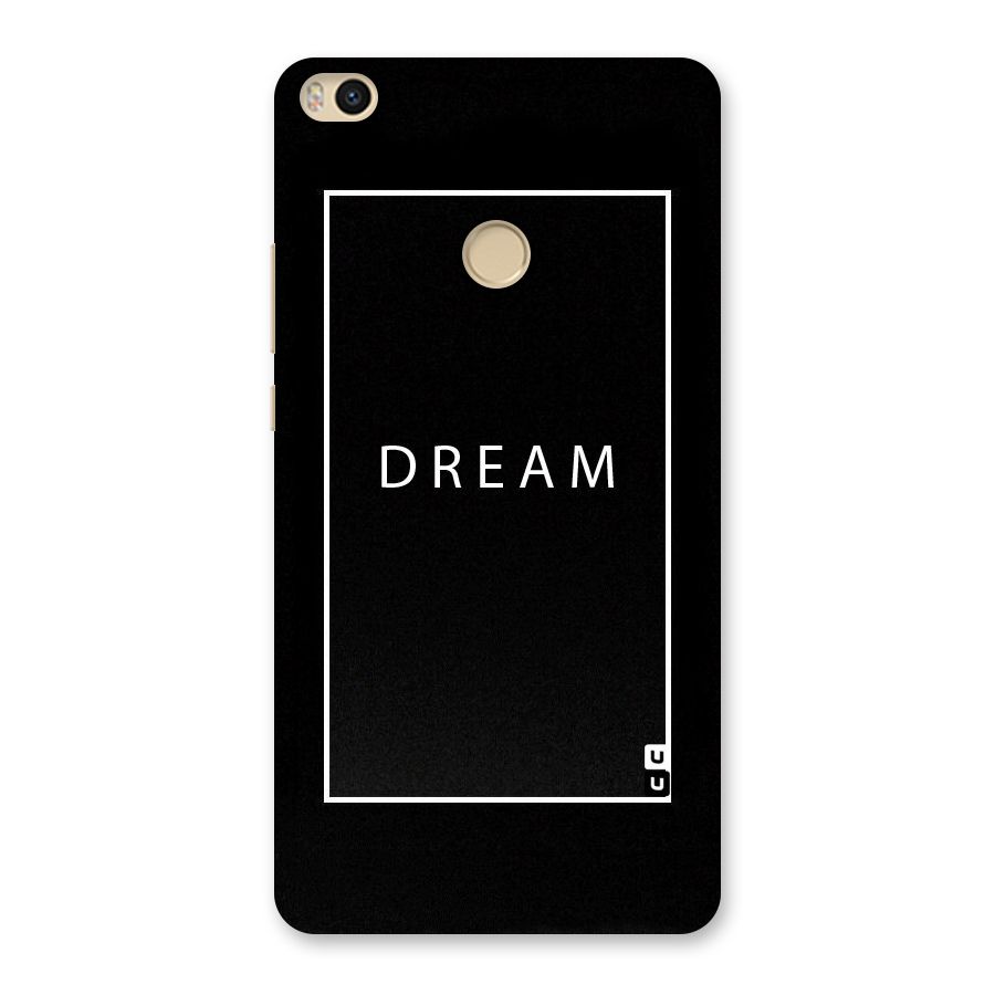 Dream Classic Back Case for Mi Max 2