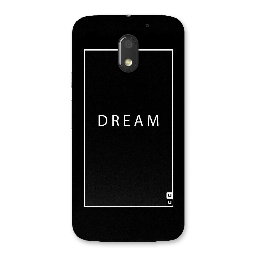 Dream Classic Back Case for Moto E3 Power