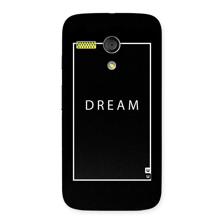 Dream Classic Back Case for Moto G