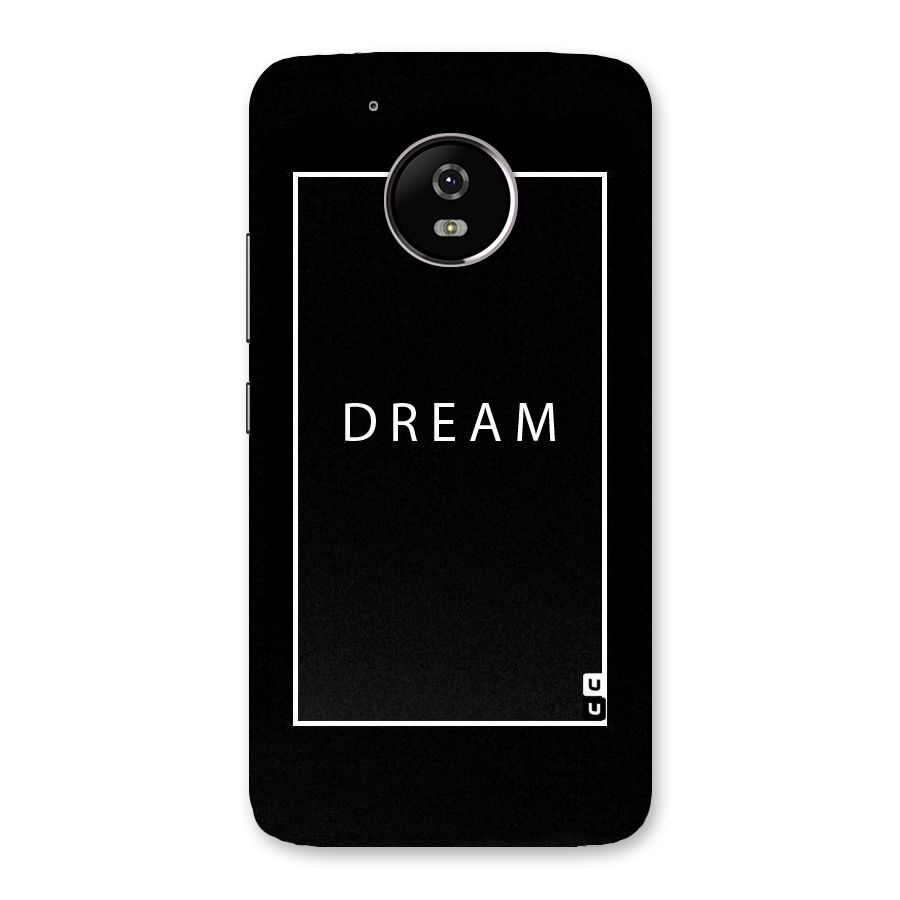 Dream Classic Back Case for Moto G5