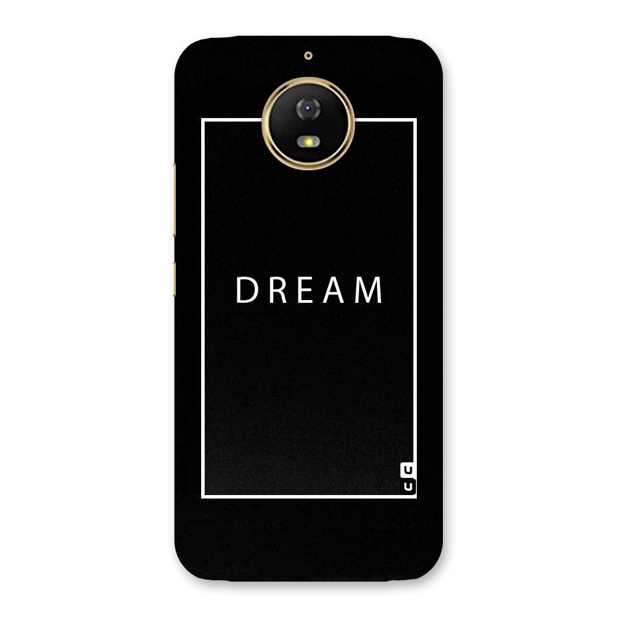 Dream Classic Back Case for Moto G5s