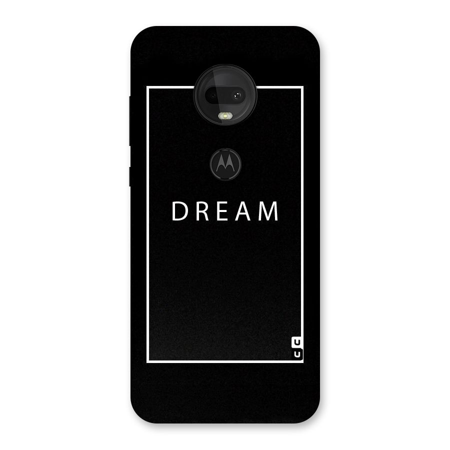 Dream Classic Back Case for Moto G7