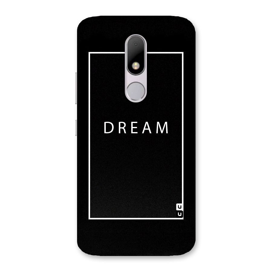 Dream Classic Back Case for Moto M