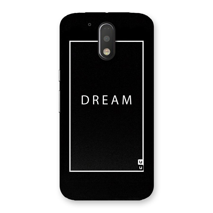 Dream Classic Back Case for Motorola Moto G4 Plus