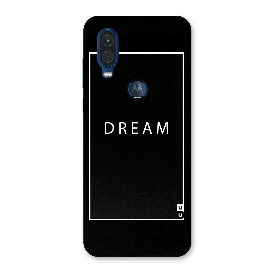 Dream Classic Back Case for Motorola One Vision