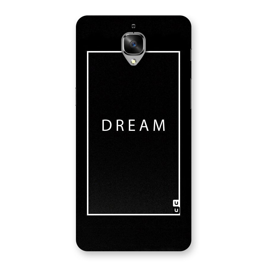 Dream Classic Back Case for OnePlus 3
