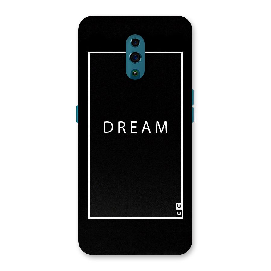 Dream Classic Back Case for Oppo Reno